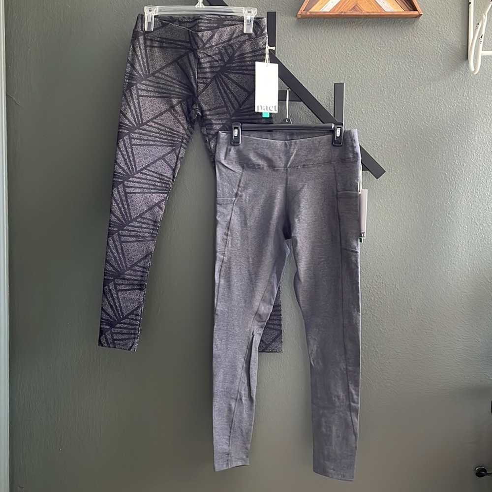 (2) Pair Pact Leggings